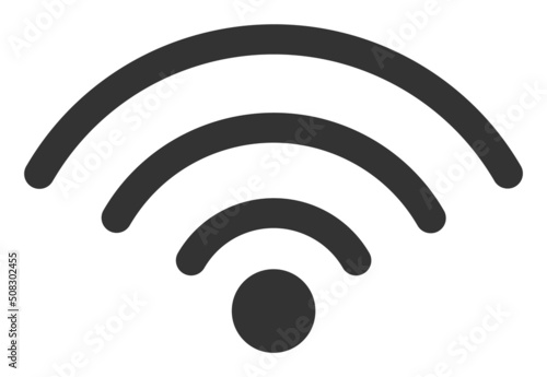 Internet spot vector illustration. A flat illustration design used for internet spot icon, on a white background.