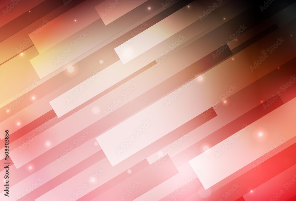 Light Red, Yellow vector layout with lines, rectangles. Light Red, Yellow vector layout with lines, rectangles.