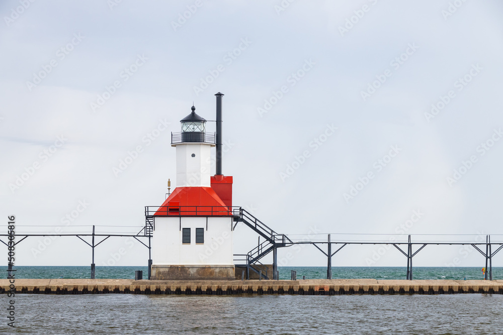St. Joseph North Pier Inner Lighthouse, Michigan