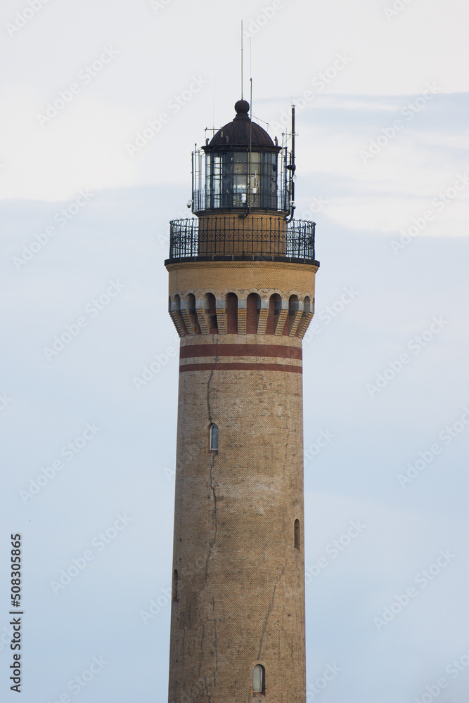 lighthouse on the coast, Świnoujście ,Poland