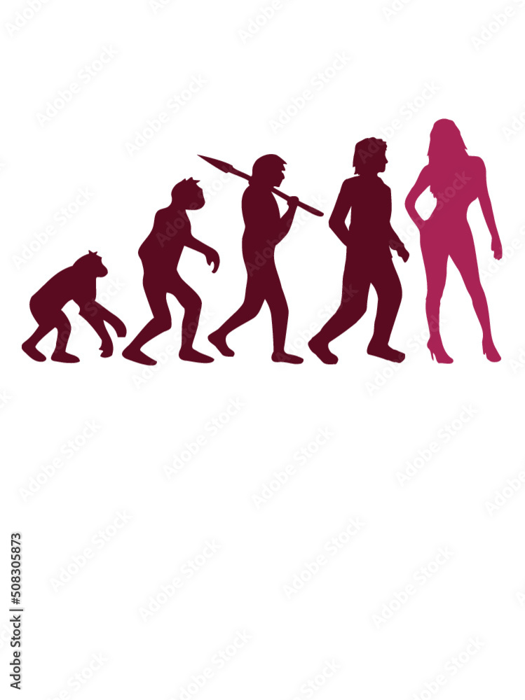 Evolution Hot Girl 
