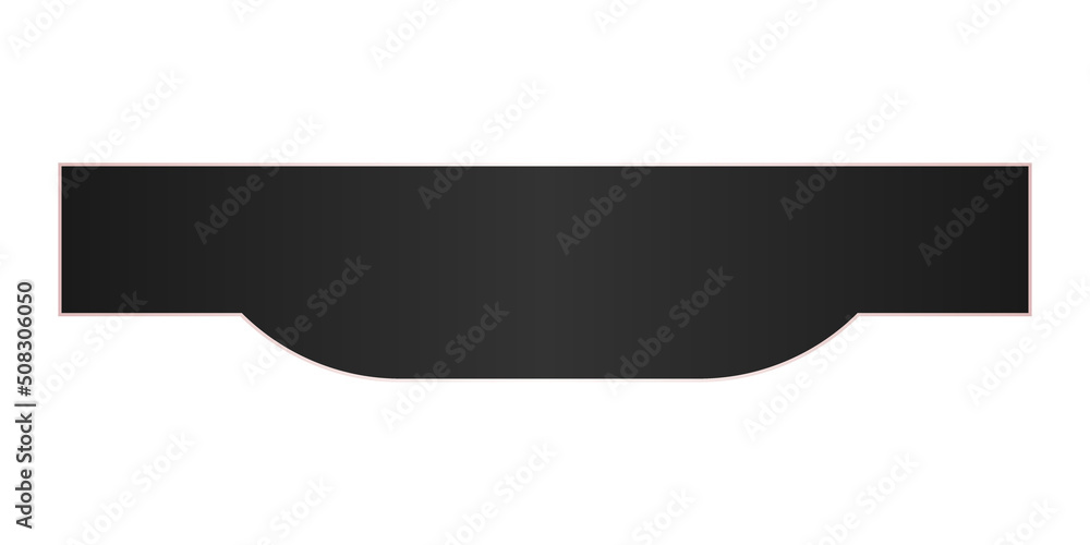 dark rectangle banner

