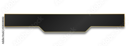 dark rectangle neon banner
