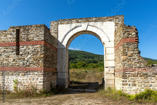 Ruins of Ancient Roman fort of Sostra  Bulgaria