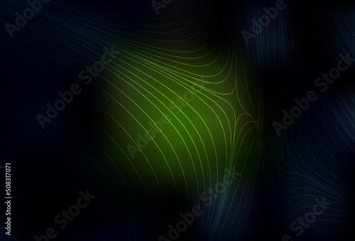 Dark Green vector template with repeated sticks.