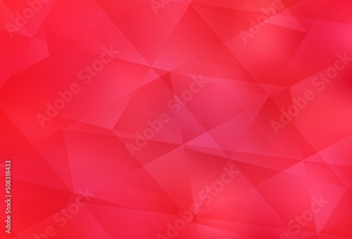 Light Red vector shining triangular layout.