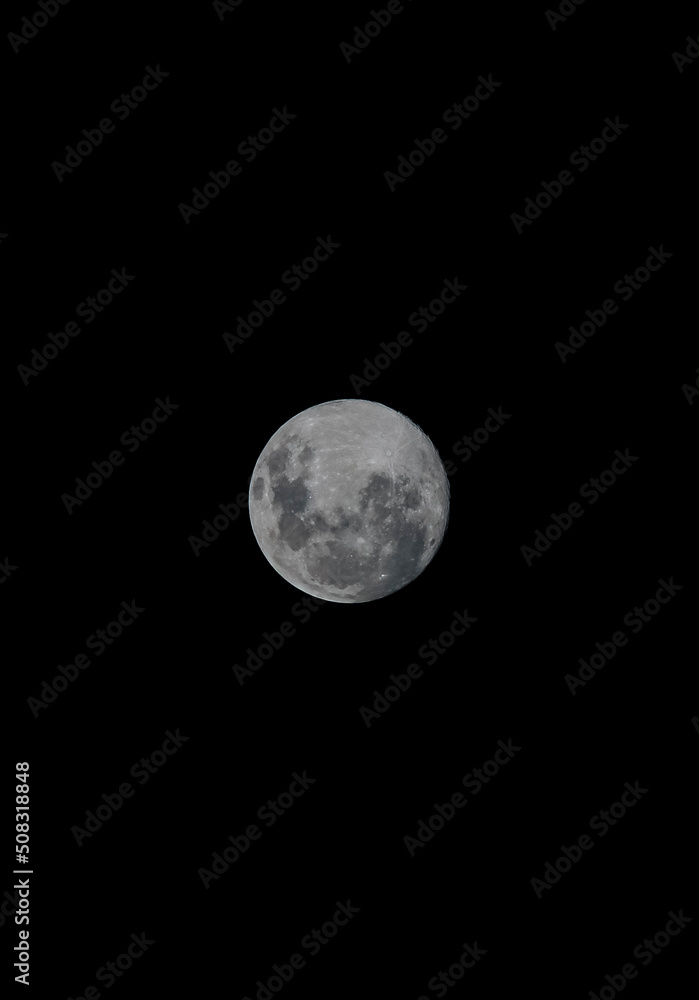 full moon over black full moon over black