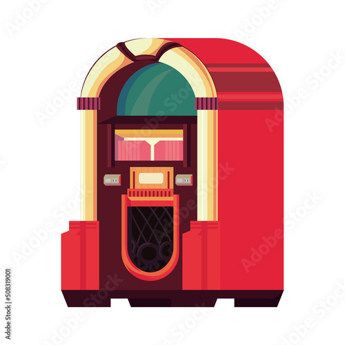 retro jukebox design