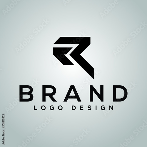 logo for company
concept creative logo Creative Initials Letters (R)
