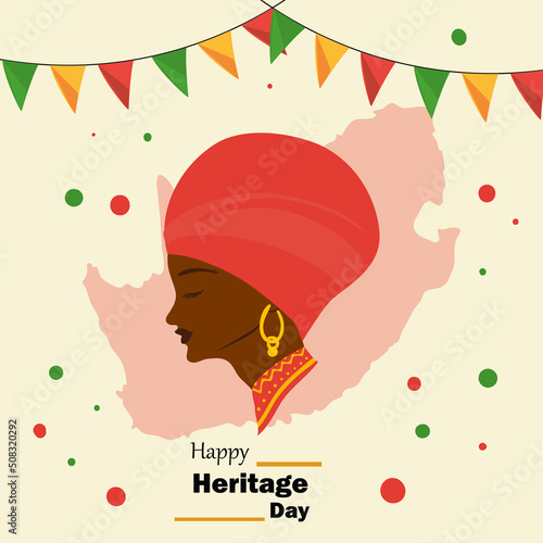 heritage day illustration