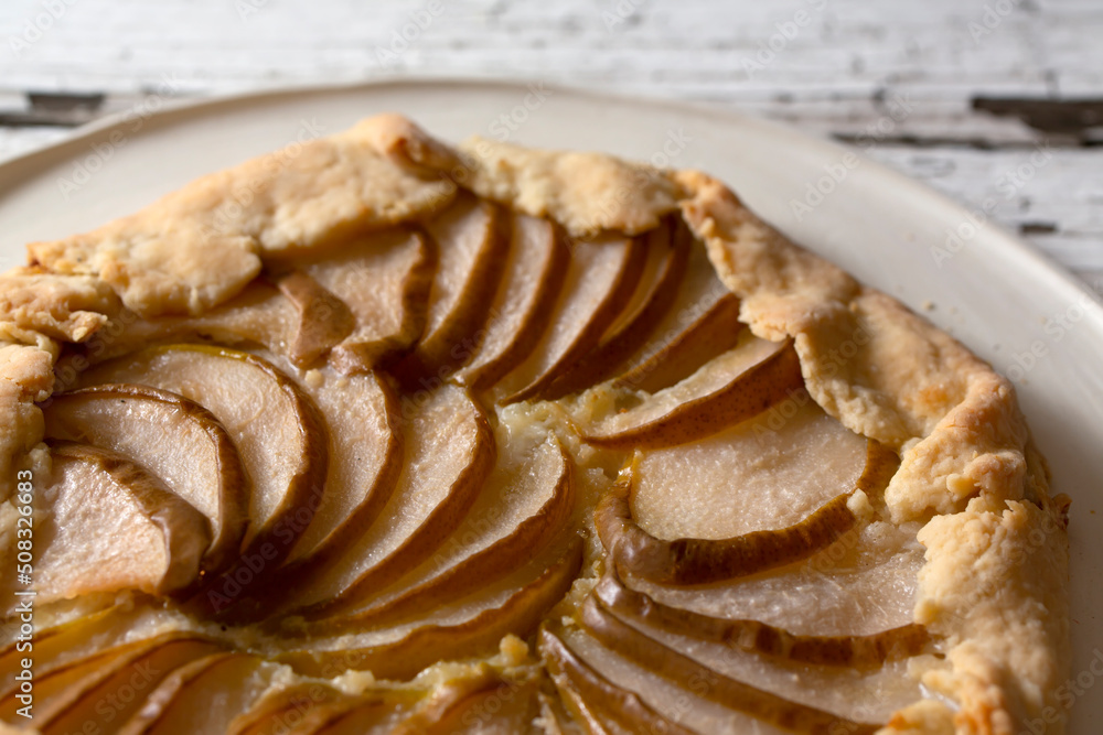 Rustic Holiday Pear Galette Rustic Holiday Pear Galette