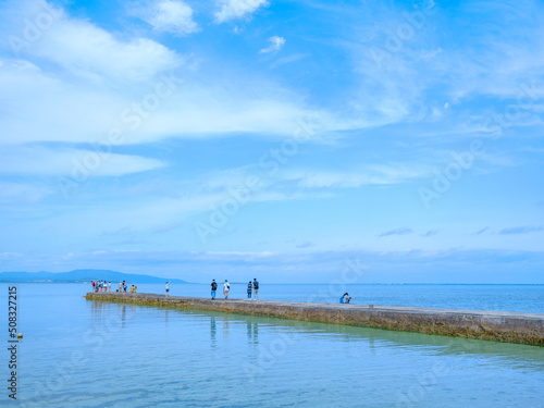竹富島の西桟橋 © makieni