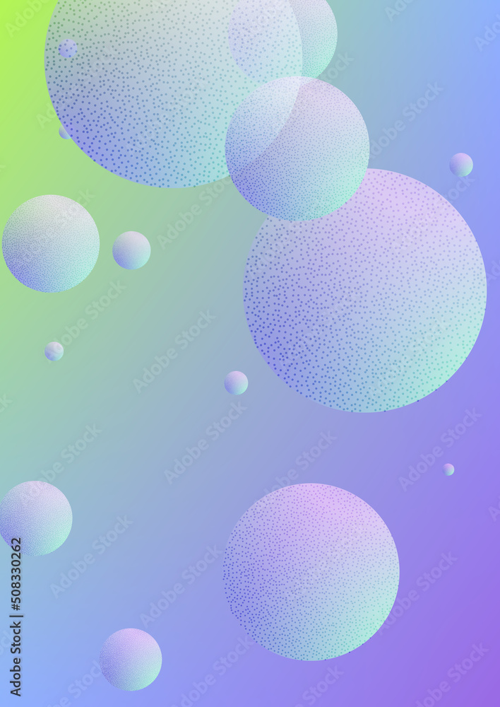 Holographic fluid with radial circles Holographic fluid with radial circles