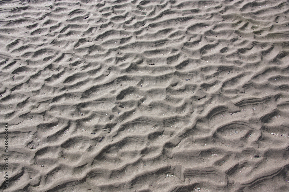 Obraz premium ripples in the sand
