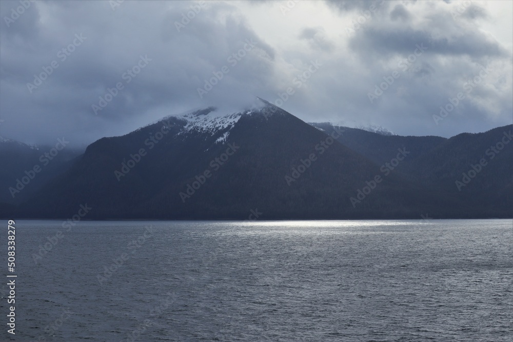 lake in the mountains, Alaska