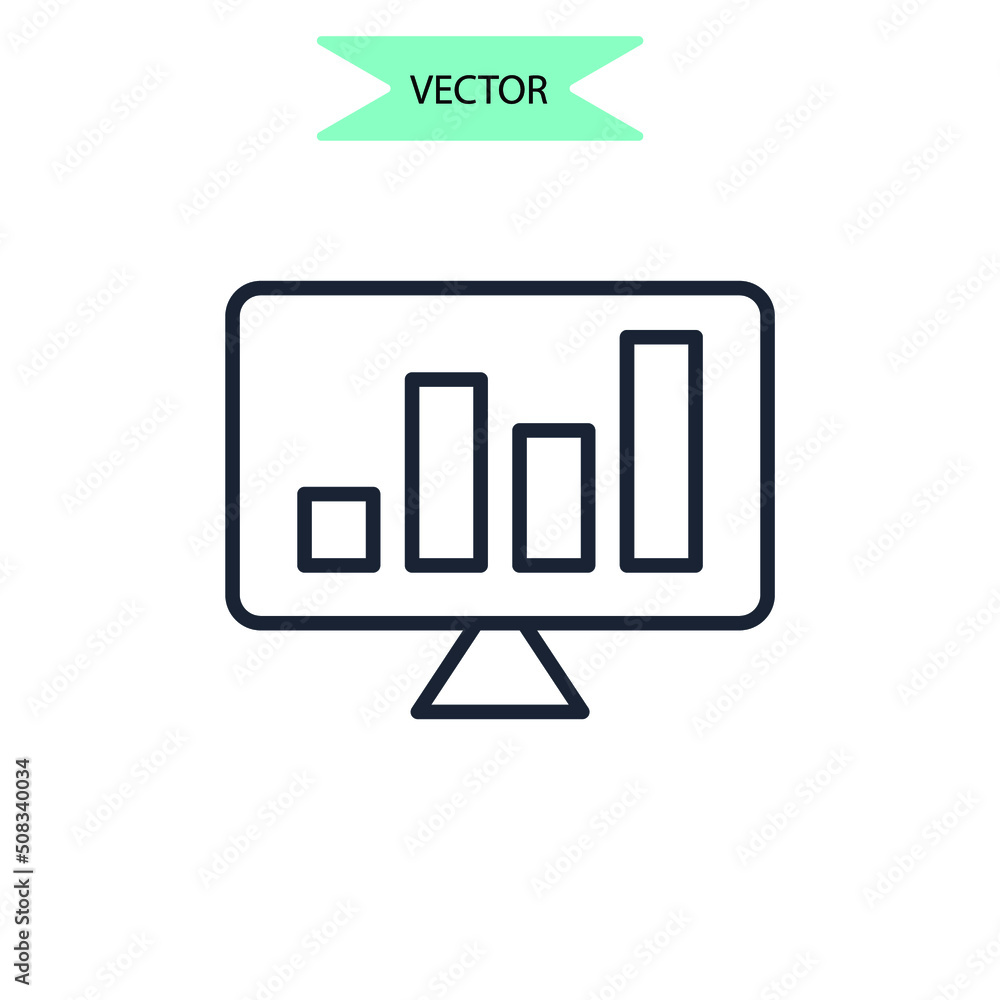 measure icons symbol vector elements for infographic web measure icons symbol vector elements for infographic web