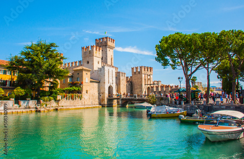 Sirmione Castle, Lake Garda, Italy