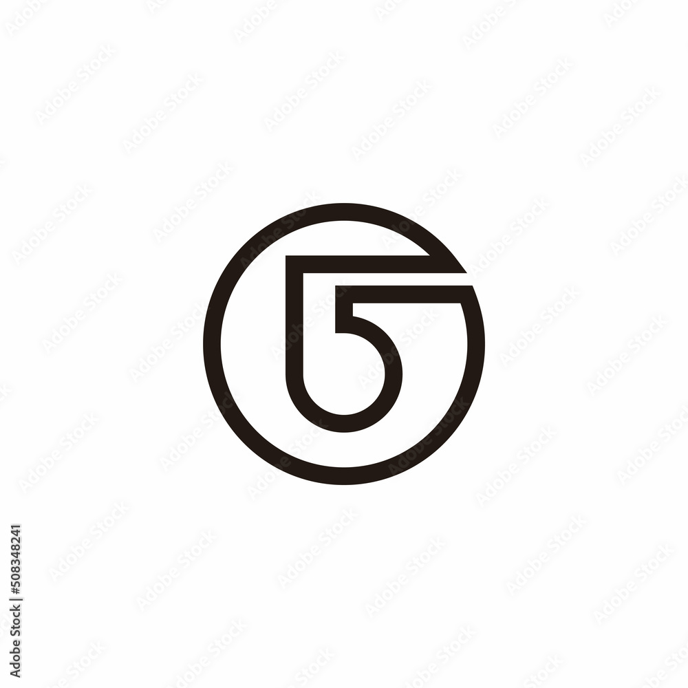 letter g simple thin line circle geometric logo letter g simple thin line circle geometric logo