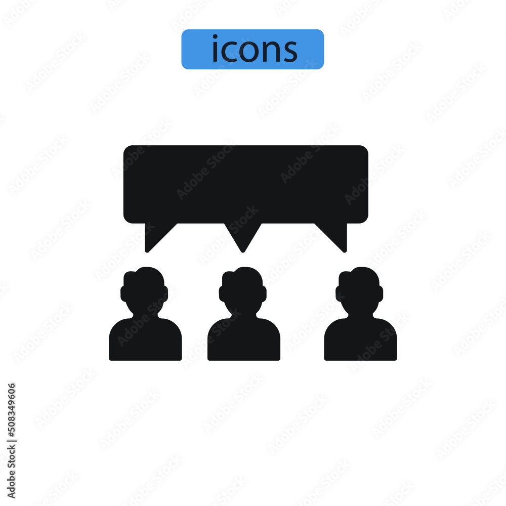 Communication icons symbol vector elements for infographic web Communication icons symbol vector elements for infographic web