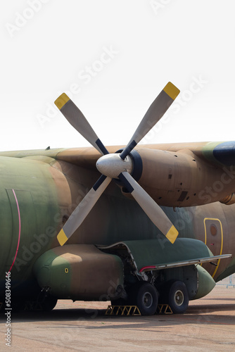 Military Transport Aircraft Engine And Landing Gear