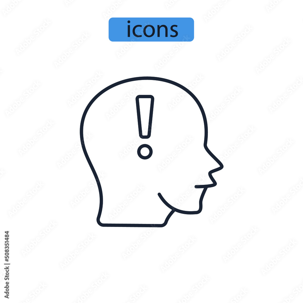brand awareness icons symbol vector elements for infographic web brand awareness icons symbol vector elements for infographic web