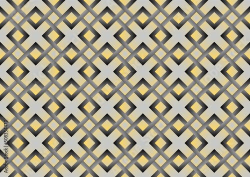 wallpaper - digital woven of squares that are hollow and joined like chains