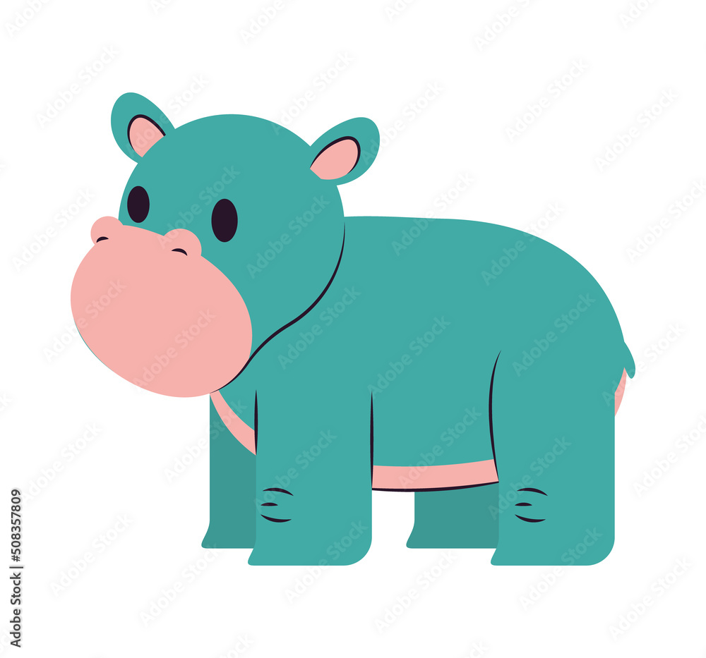 cute hippopotamus icon cute hippopotamus icon