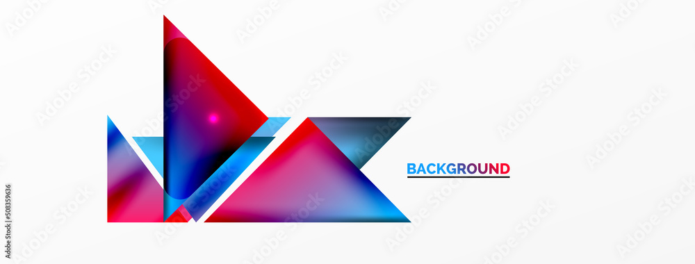 Dynamic 3d geometric abstract background. Triangles and other simple forms composition. Vector Illustration For Wallpaper, Banner, Background, Card, Book Illustration, landing page Dynamic 3d geometric abstract background. Triangles and other simple forms composition. Vector Illustration For Wallpaper, Banner, Background, Card, Book Illustration, landing page