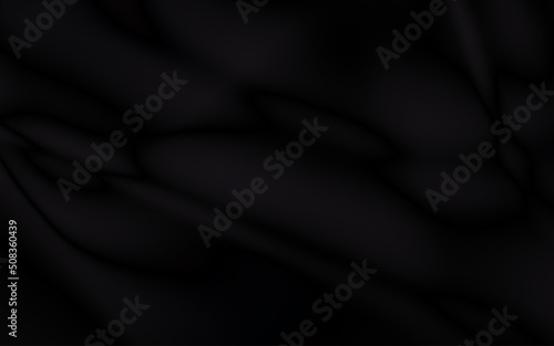 black shiny silk fabric texture