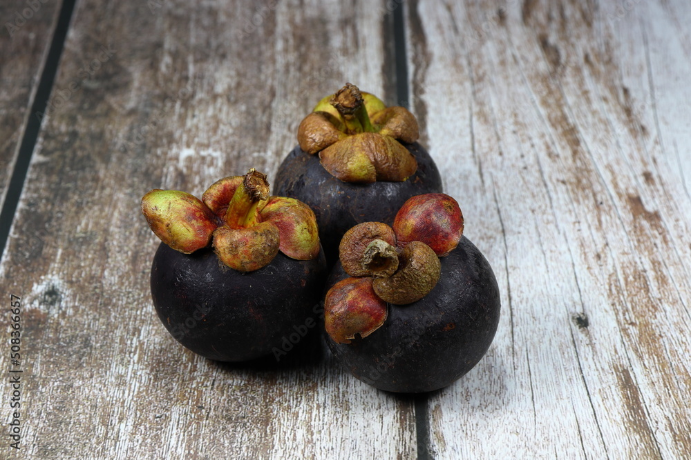 Pile of Mangosteen, Queen of tropical fruit with juicy and high vitamin. Pile of Mangosteen, Queen of tropical fruit with juicy and high vitamin.