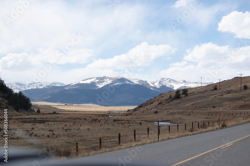 road in mountains