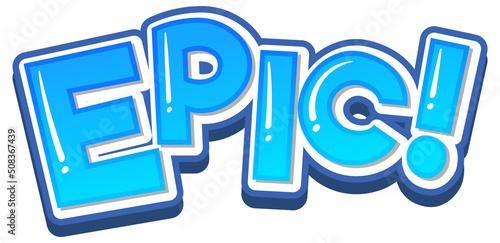 Epic word expression icon