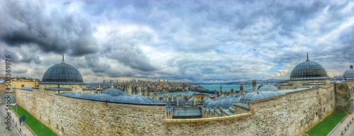 Photography panorama istanbul