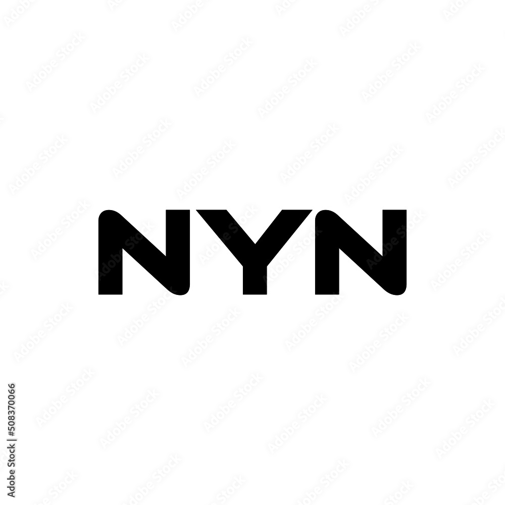 NYN letter logo design with white background in illustrator, vector logo modern alphabet font overlap style. calligraphy designs for logo, Poster, Invitation, etc. NYN letter logo design with white background in illustrator, vector logo modern alphabet font overlap style. calligraphy designs for logo, Poster, Invitation, etc.