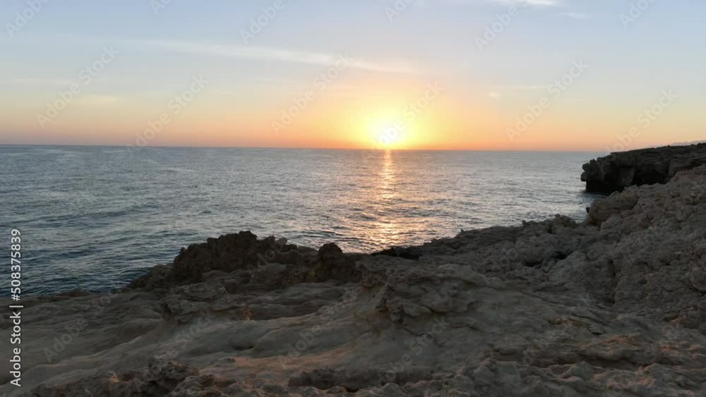 sunrise above the Indian Ocean, Sultanate of Oman, Middle East, Arabian Peninsula sunrise above the Indian Ocean, Sultanate of Oman, Middle East, Arabian Peninsula