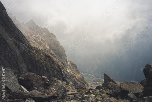 Fototapeta Naklejka Na Ścianę i Meble -  rocks in the swiss mountains