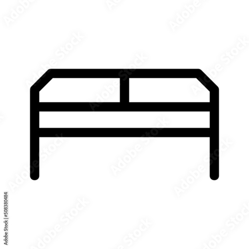 desk icon or logo isolated sign symbol vector illustration - high quality black style vector icons
