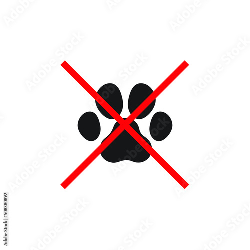 No animal icon design. vector illustration