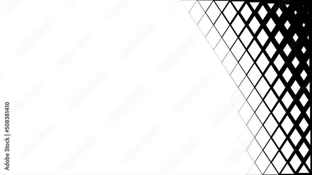 Set of diamond shape quadrangle black and white modern Luma Matte Transitions reveal. 11 versions of Smooth graphic motion transition. Perfect for motion graphic, Slide Show, mask and video edit. Set of diamond shape quadrangle black and white modern Luma Matte Transitions reveal. 11 versions of Smooth graphic motion transition. Perfect for motion graphic, Slide Show, mask and video edit.