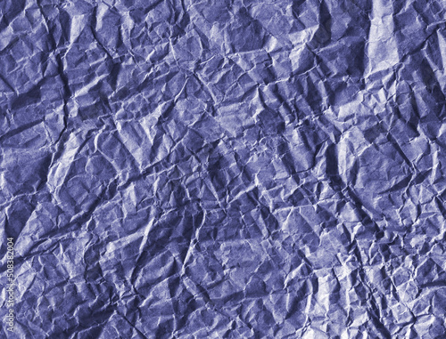 Crumpled craft paper background