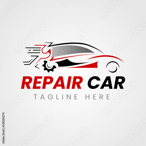 Automotive logo vector template