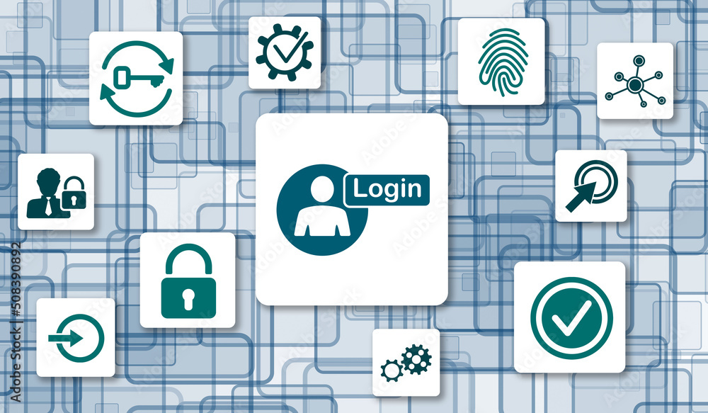 Concept of login Concept of login