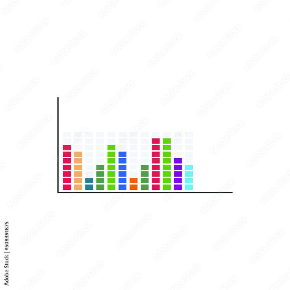 Graph vector for website symbol icon presentation Graph vector for website symbol icon presentation