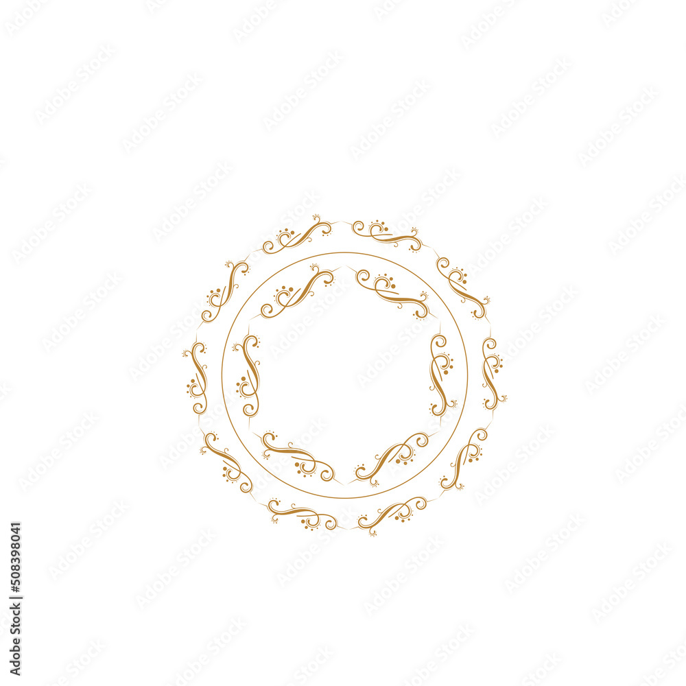 geometric frame abstract logo design 28