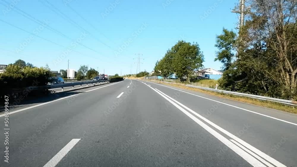 Hyperlapse sur l'autoroute à la hauteur de Rolle Hyperlapse sur l'autoroute à la hauteur de Rolle