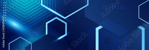 Wide Cyber security internet and networking concept. Hi-tech vector illustration with various technology elements. Abstract global sci fi concept. Digital internet communication on blue background.