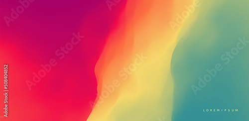 Abstract background with dynamic effect. Creative design poster with vibrant gradients. Vector illustration for advertising, marketing, presentation. Mobile screen.