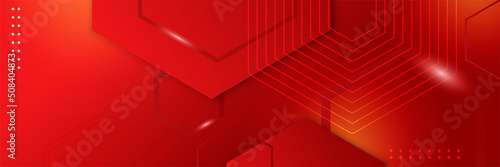 Website header or banner design with abstract geometric background and connecting dots and lines. Global network connection. Digital technology with plexus background and space for your text.