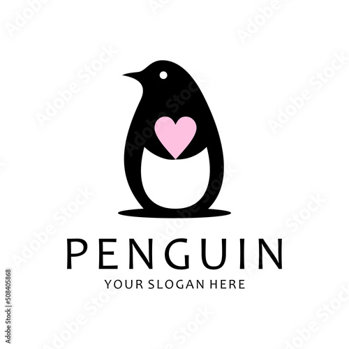 penguin logo vector