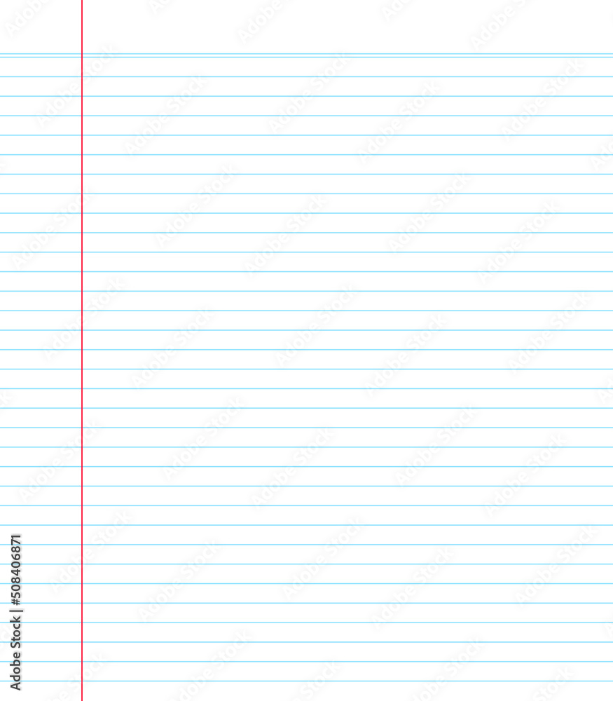 Blank Loose Leaf Notebook Paper Background Realistic Line Paper Note blank-loose-leaf-notebook-paper-background-realistic-line-paper-note